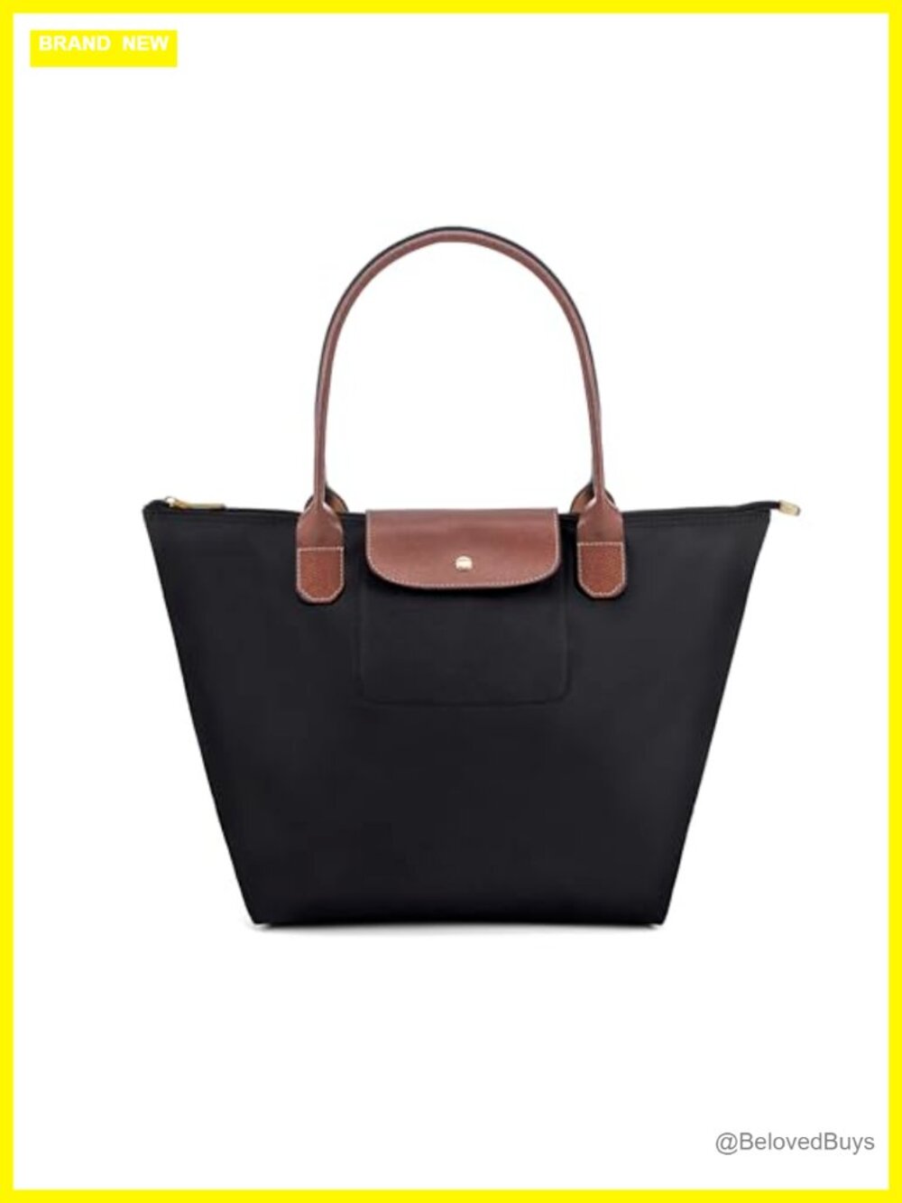 Foldable Nylon Shoulder Tote Bag Women Hobo Handbag Waterproof Weekender